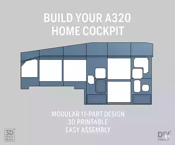 A320 Main Panel Modular