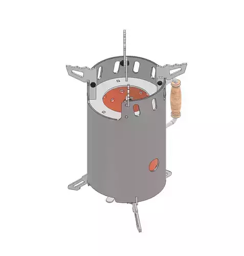 Cylinder Rocket Stove
