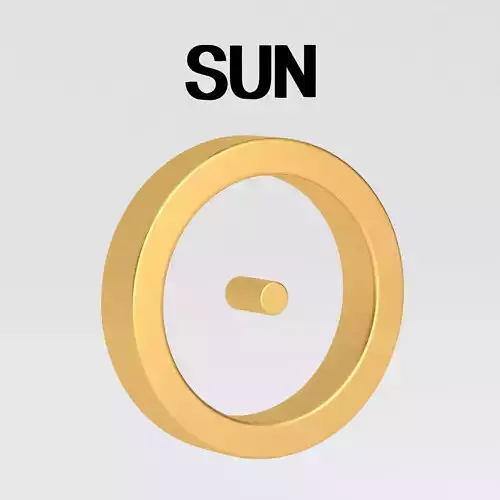 astrological sign solar system SUN 3D model astrological sign solar system SUN 3D model