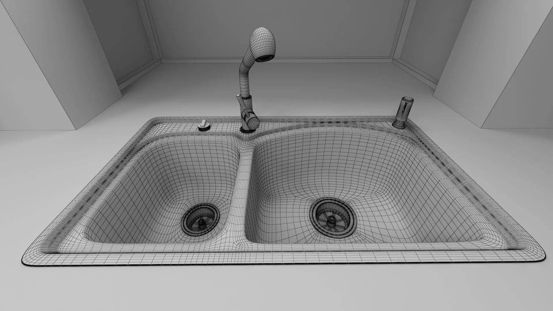 Full Kitchen 3D model_9