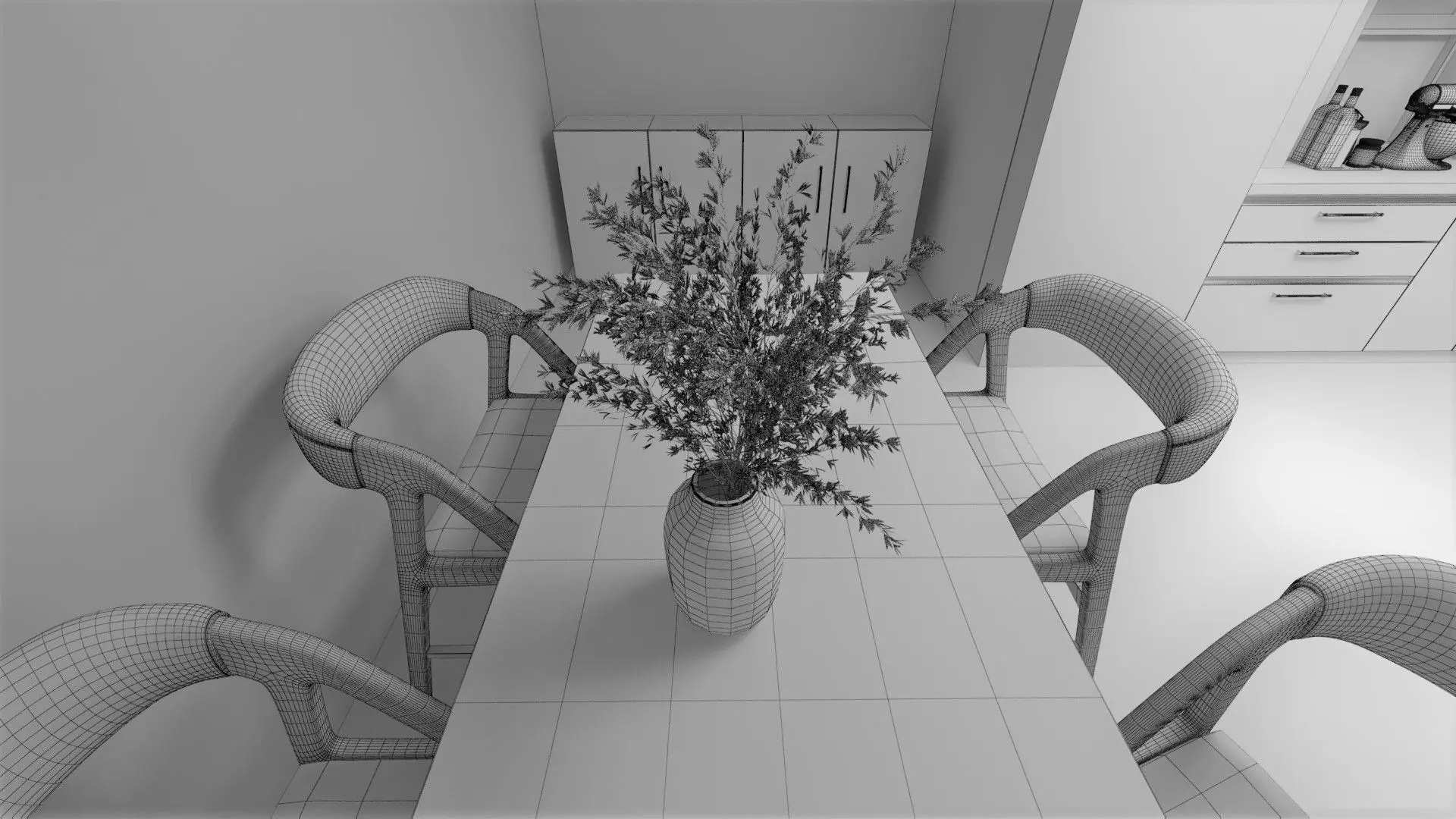 Full Kitchen 3D model_18