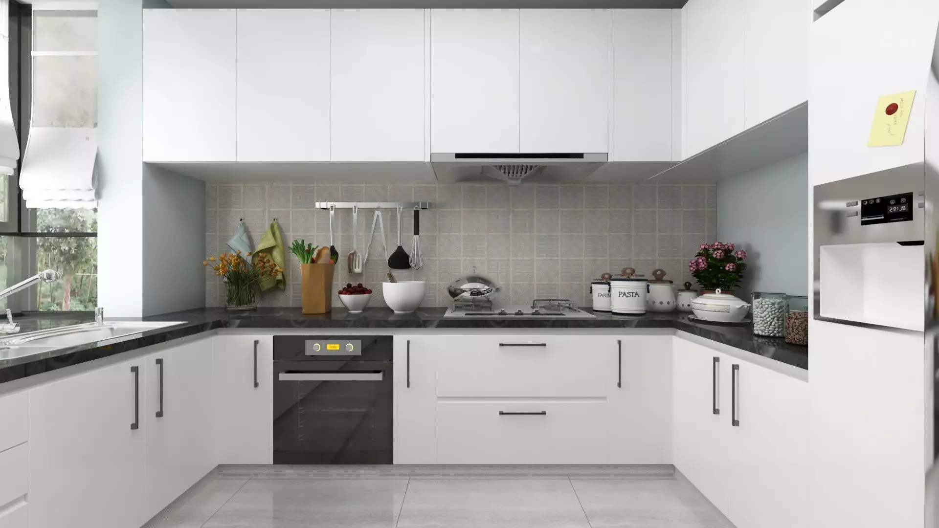 Full Kitchen 3D model_3