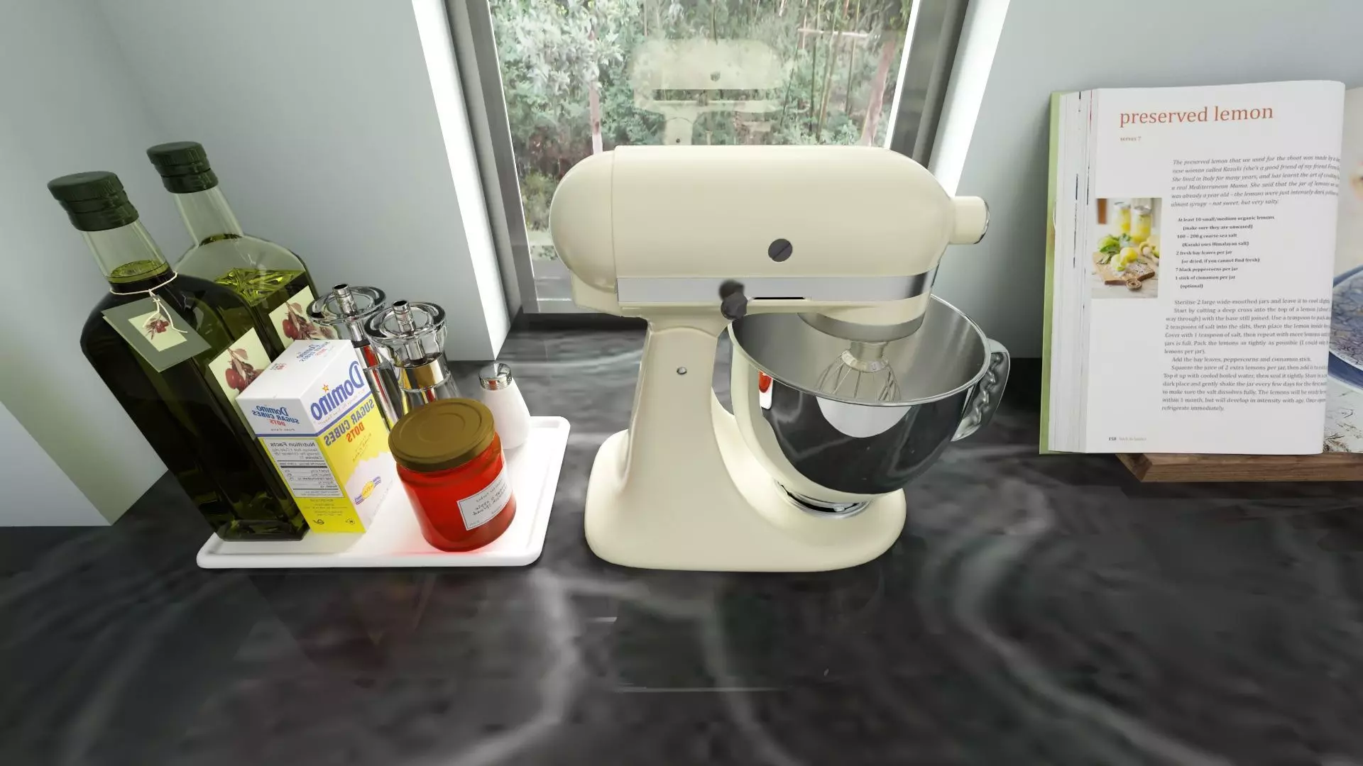 Full Kitchen 3D model_19