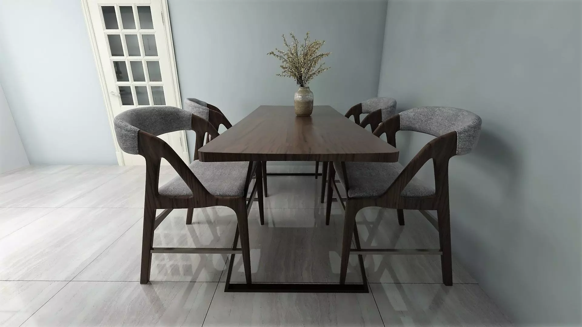 Full Kitchen 3D model_16