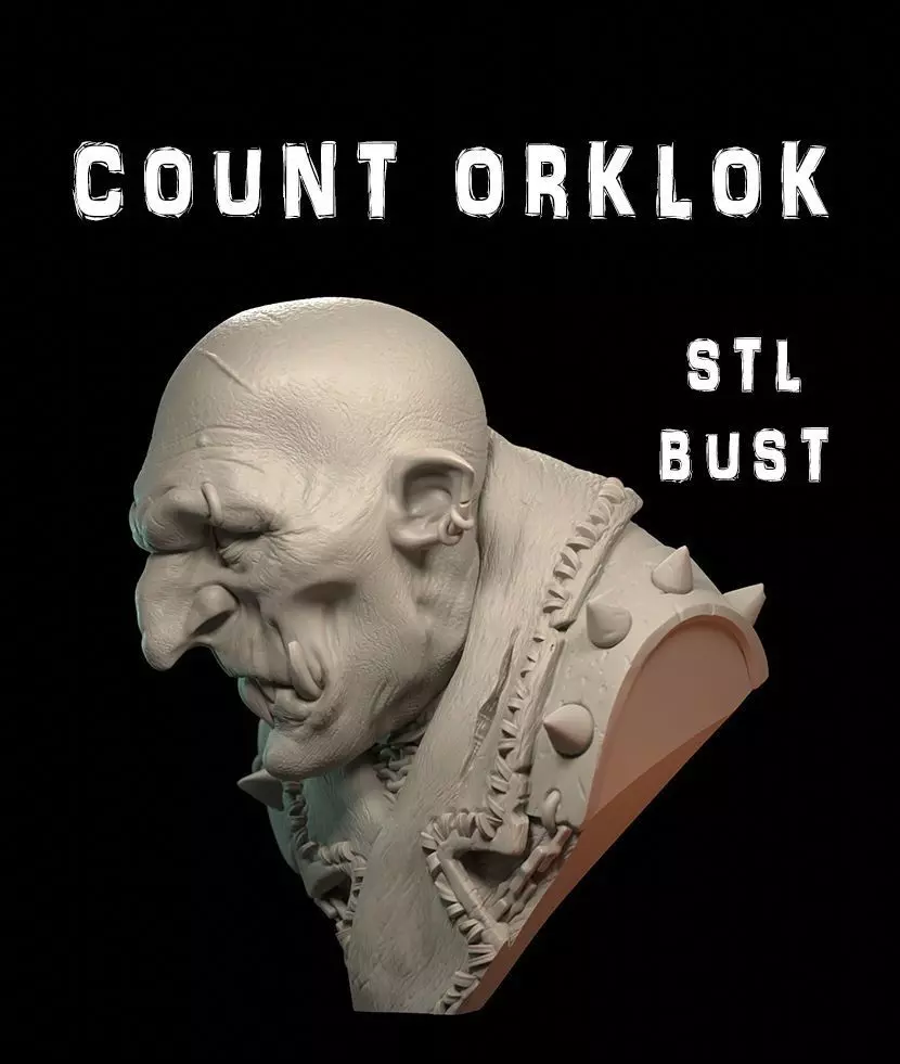 Count Orklok 3D print model_2