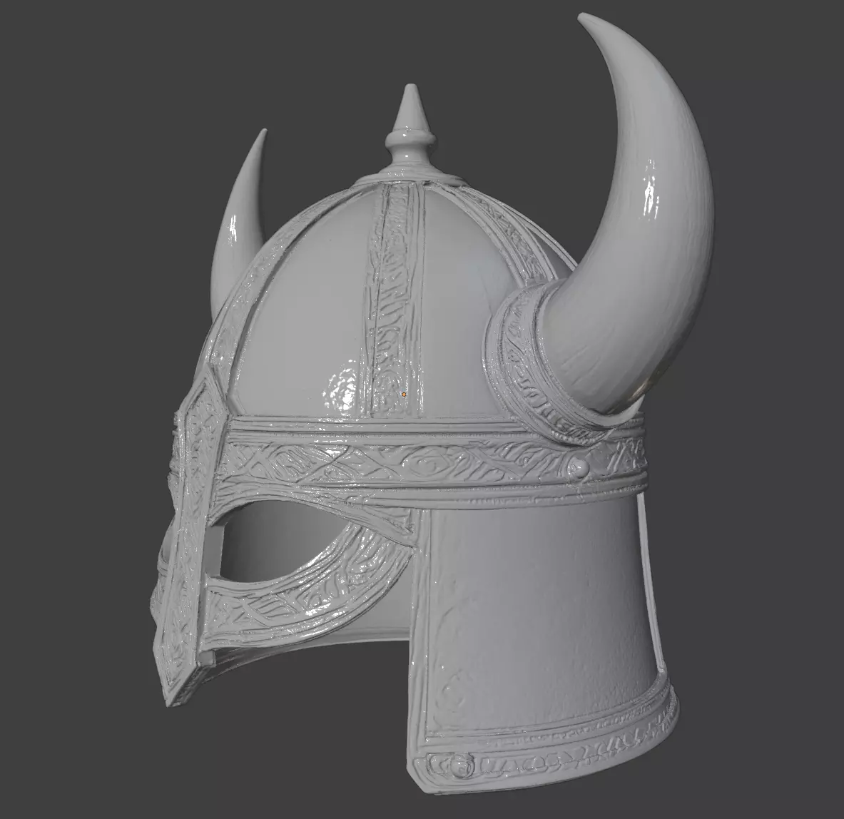 VIKING HELMET 3D print model_4