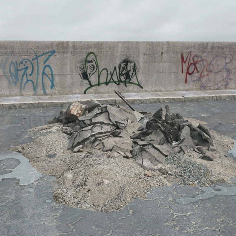 Archmodels vol 165 - high quality post apocalyptic models 3D model_82