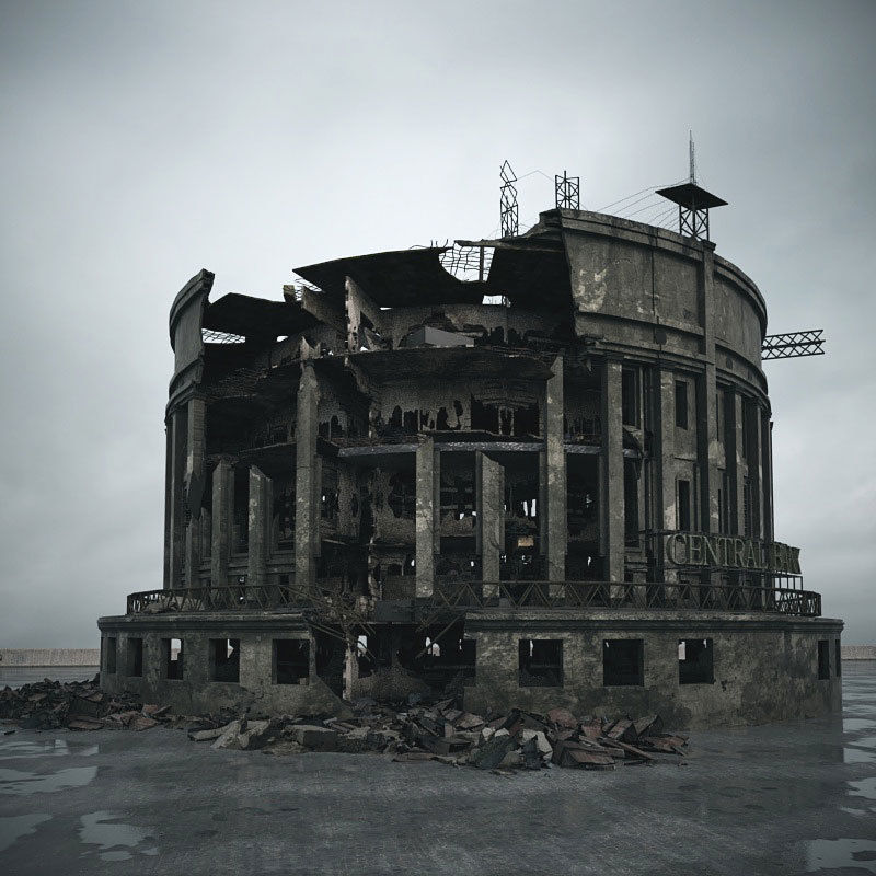 Archmodels vol 165 - high quality post apocalyptic models 3D model_77