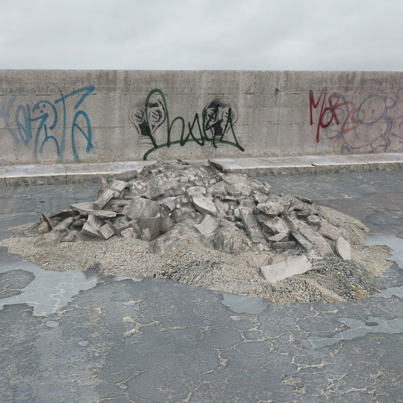 Archmodels vol 165 - high quality post apocalyptic models 3D model_89