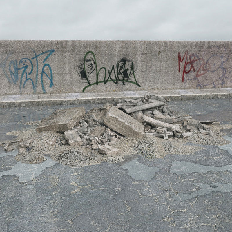 Archmodels vol 165 - high quality post apocalyptic models 3D model_87