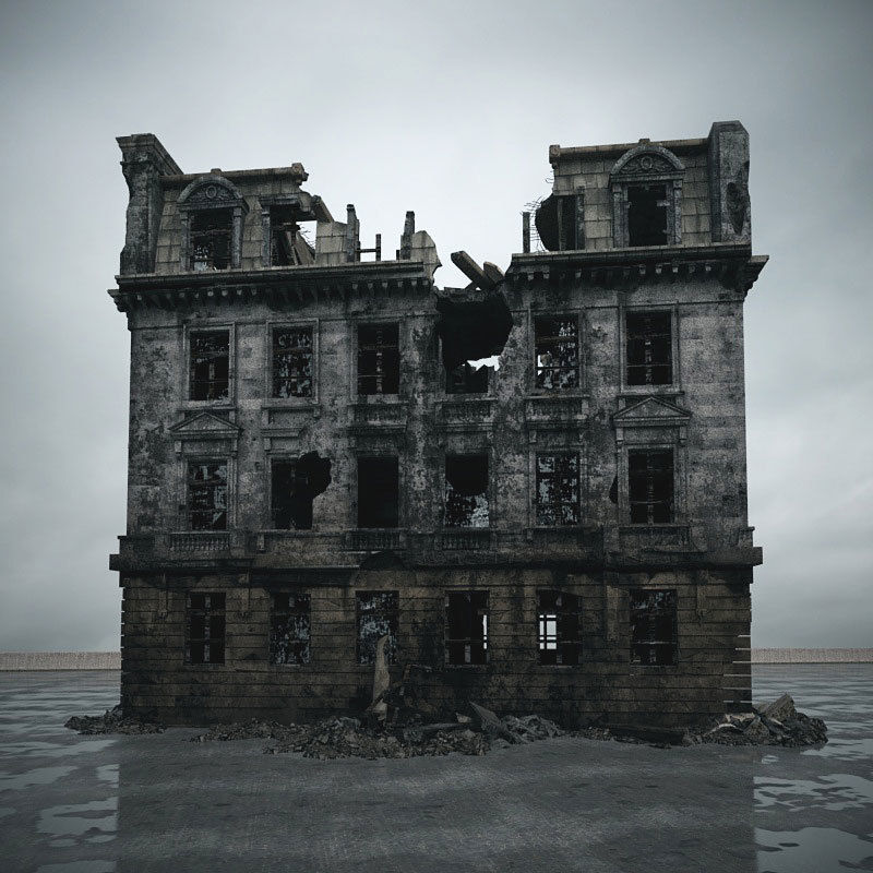 Archmodels vol 165 - high quality post apocalyptic models 3D model_76