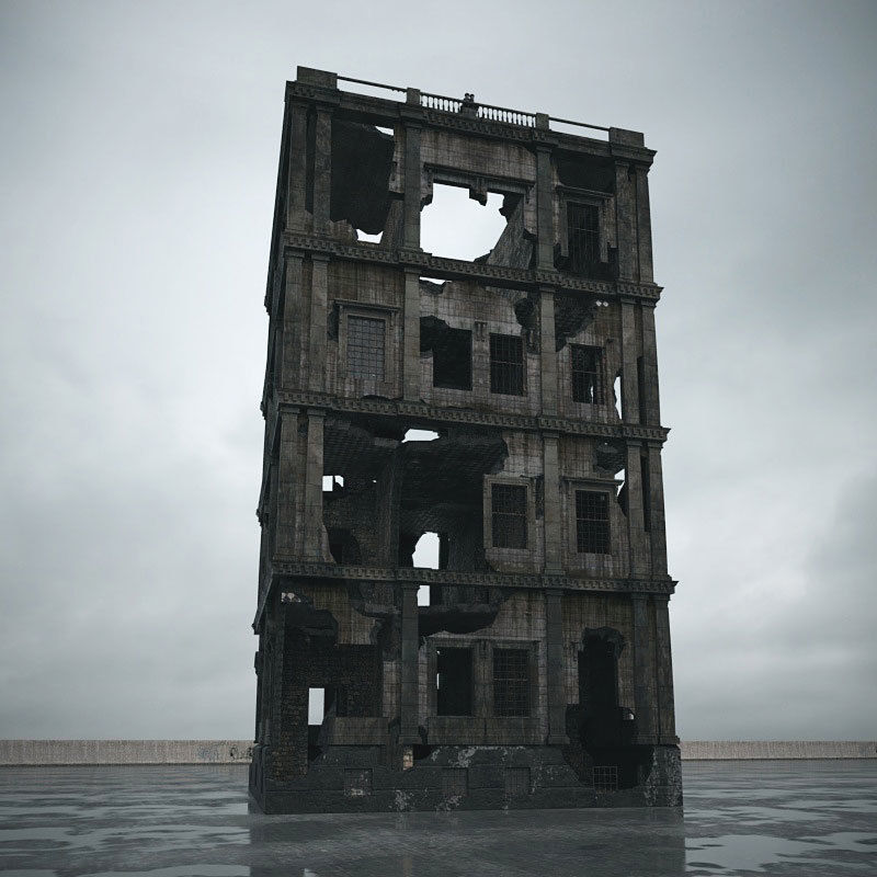 Archmodels vol 165 - high quality post apocalyptic models 3D model_70