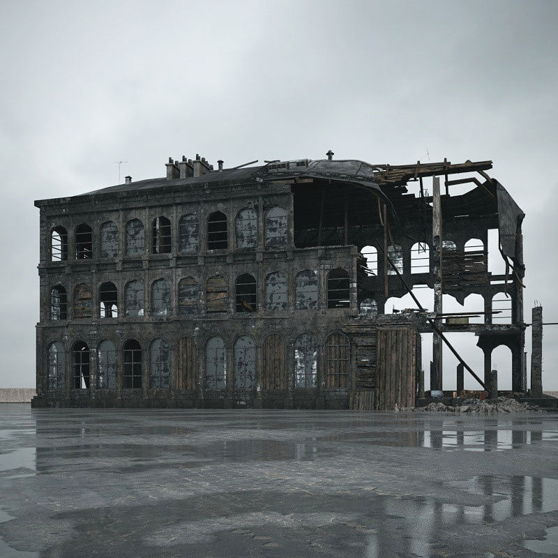 Archmodels vol 165 - high quality post apocalyptic models 3D model_74
