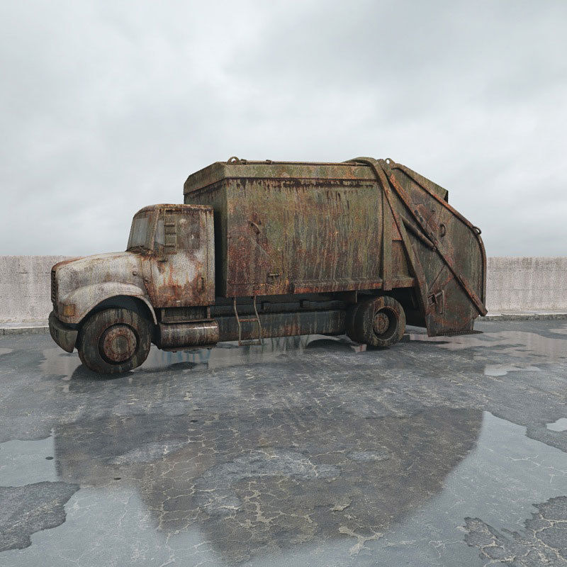 Archmodels vol 165 - high quality post apocalyptic models 3D model_9