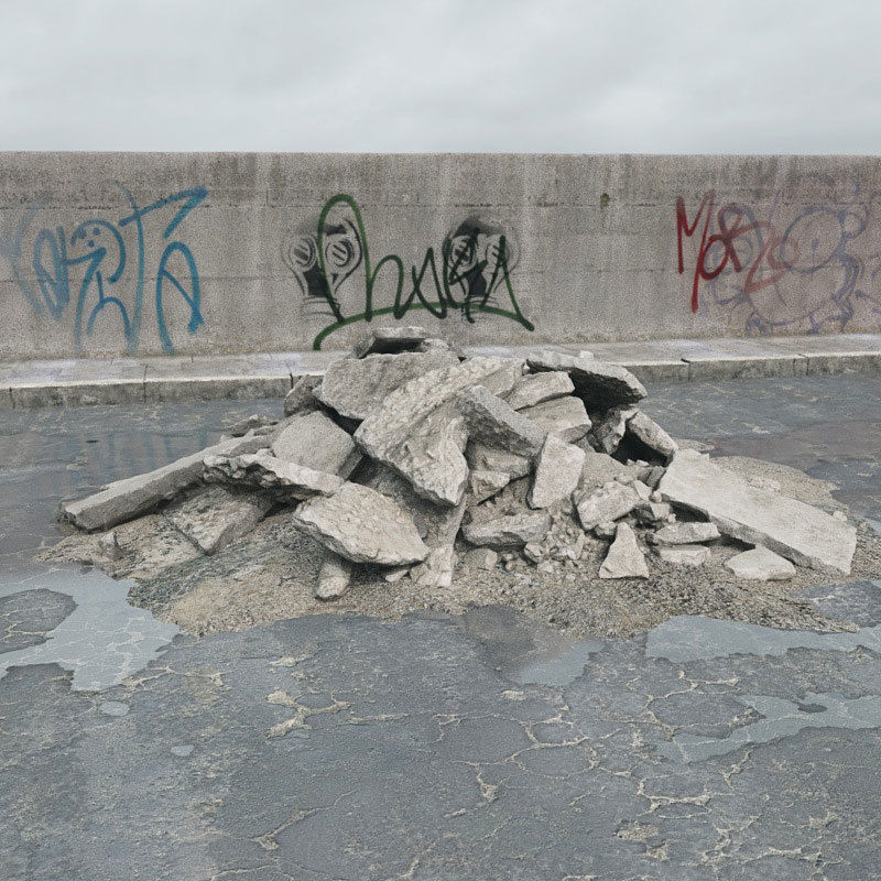 Archmodels vol 165 - high quality post apocalyptic models 3D model_32