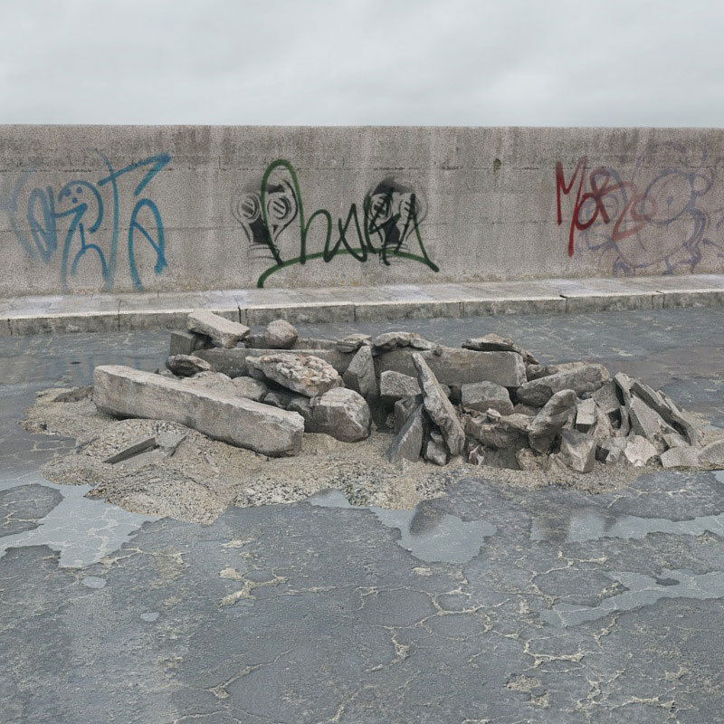 Archmodels vol 165 - high quality post apocalyptic models 3D model_45