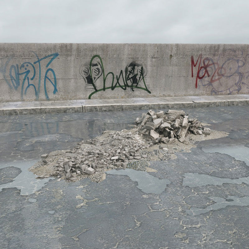 Archmodels vol 165 - high quality post apocalyptic models 3D model_43