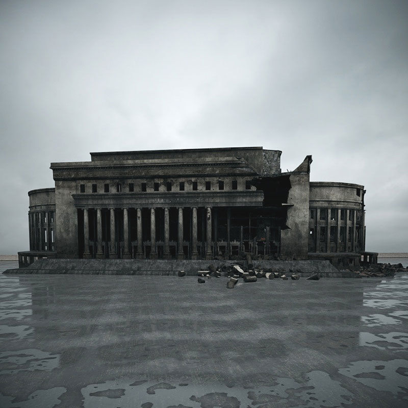 Archmodels vol 165 - high quality post apocalyptic models 3D model_78