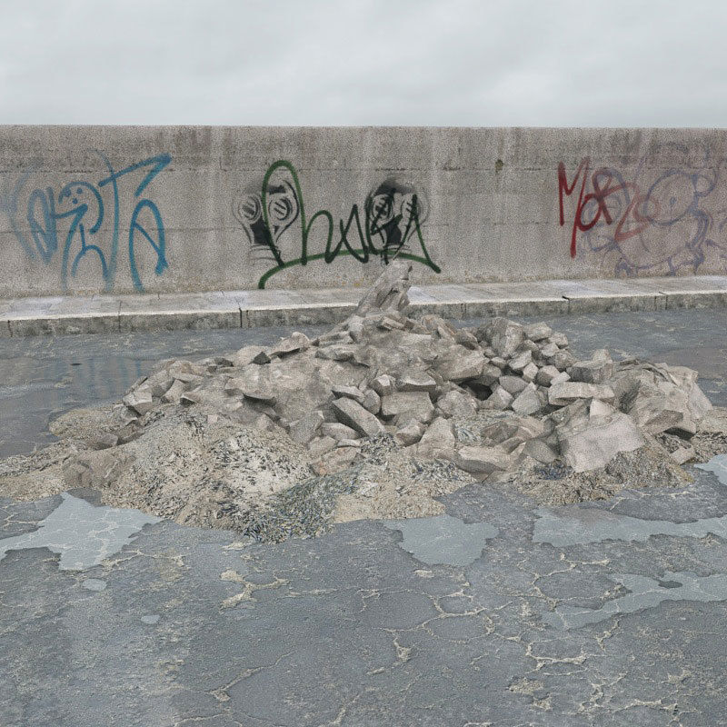 Archmodels vol 165 - high quality post apocalyptic models 3D model_83