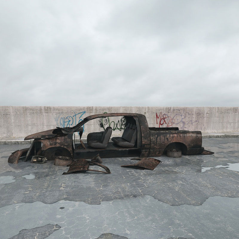 Archmodels vol 165 - high quality post apocalyptic models 3D model_1