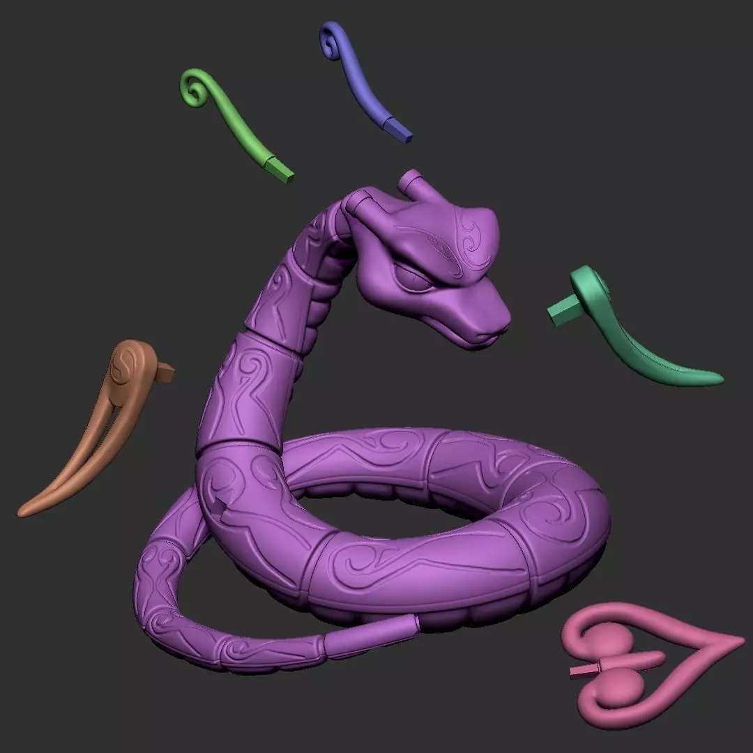 Ailsa Shoebox Zoo - Pose 2 3D print model_7