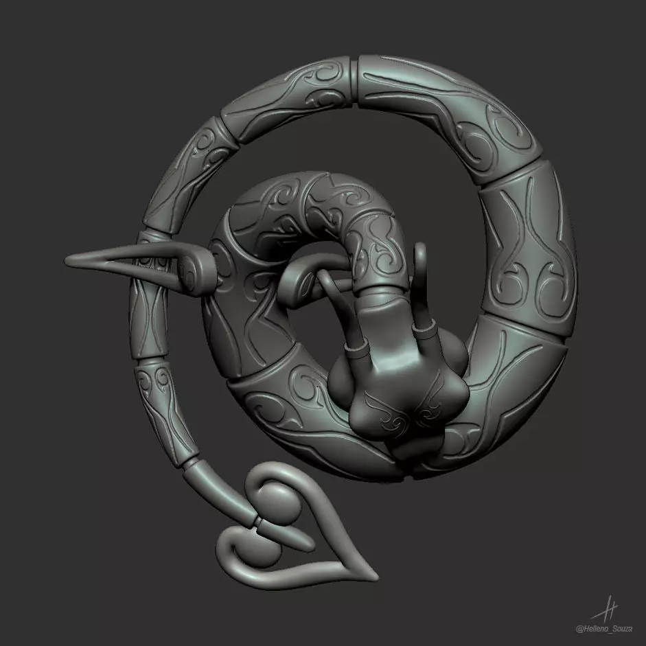 Ailsa Shoebox Zoo - Pose 2 3D print model_5