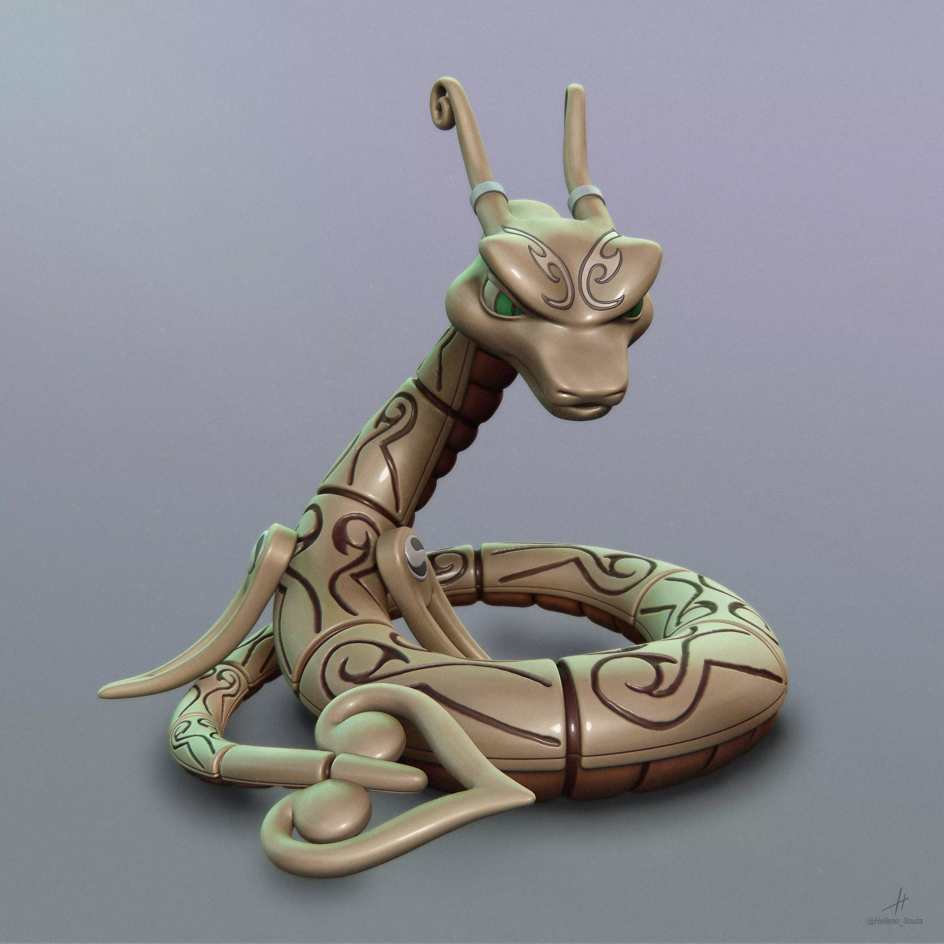 Ailsa Shoebox Zoo - Pose 2 3D print model_0