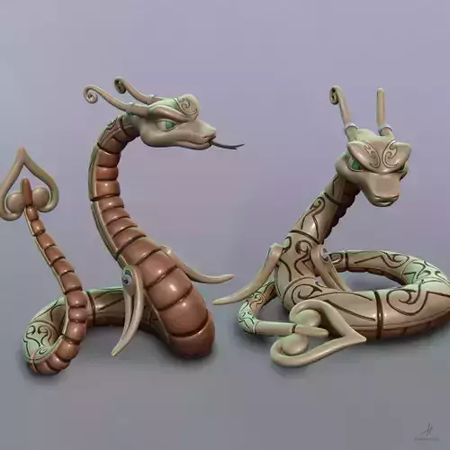 Ailsa Shoebox Zoo - Pose 1 and 2