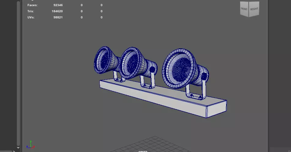 Stage Lighting 2 3D model_14