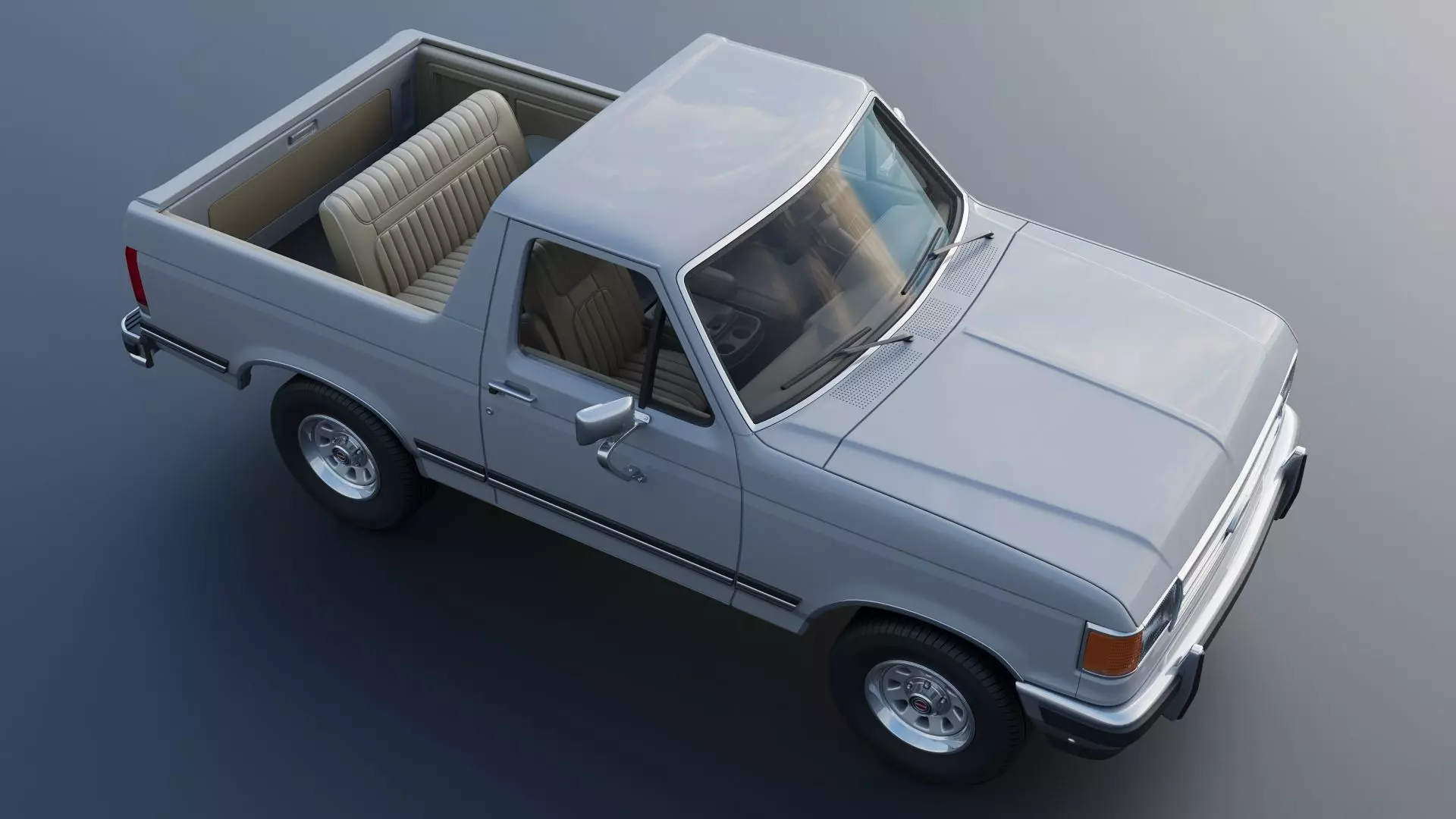Bronco 1987 3D print model_20