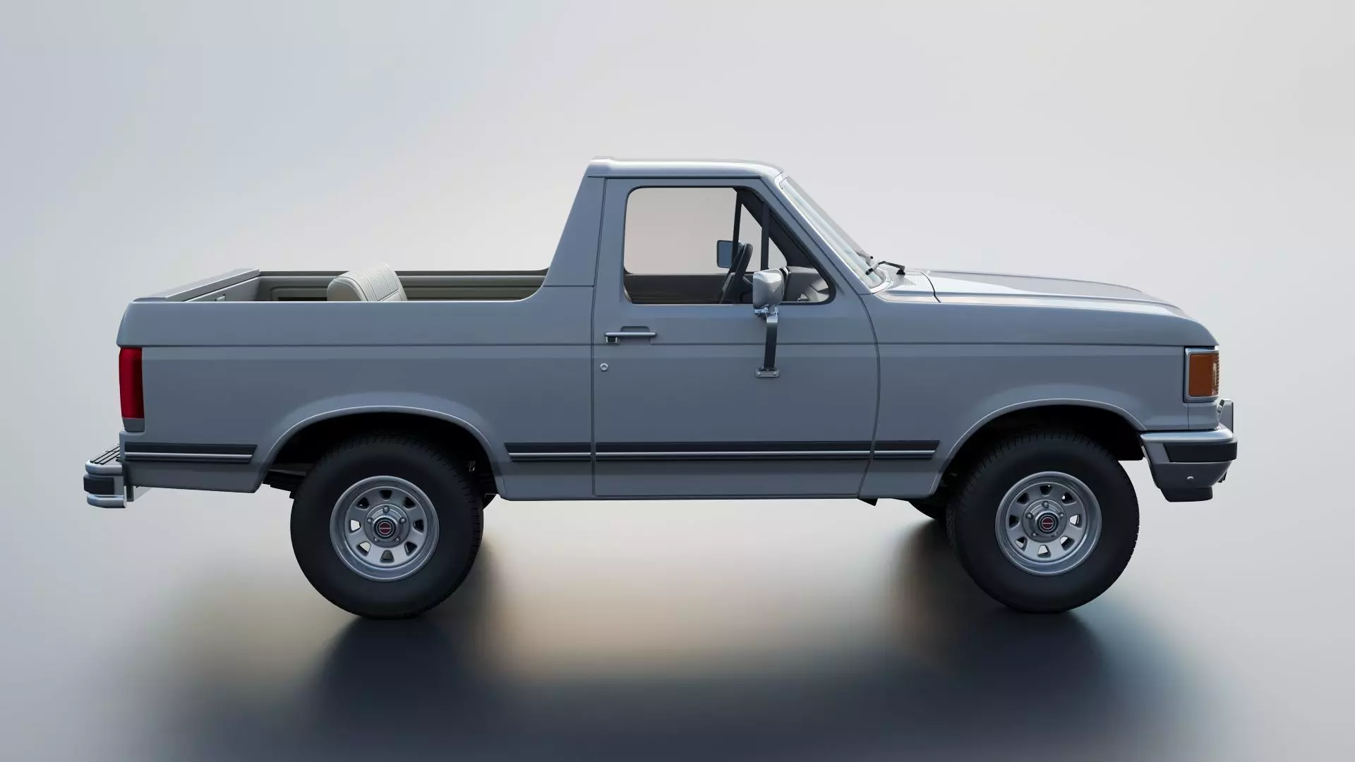 Bronco 1987 3D print model_18