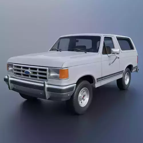 Bronco 1987 3D print model