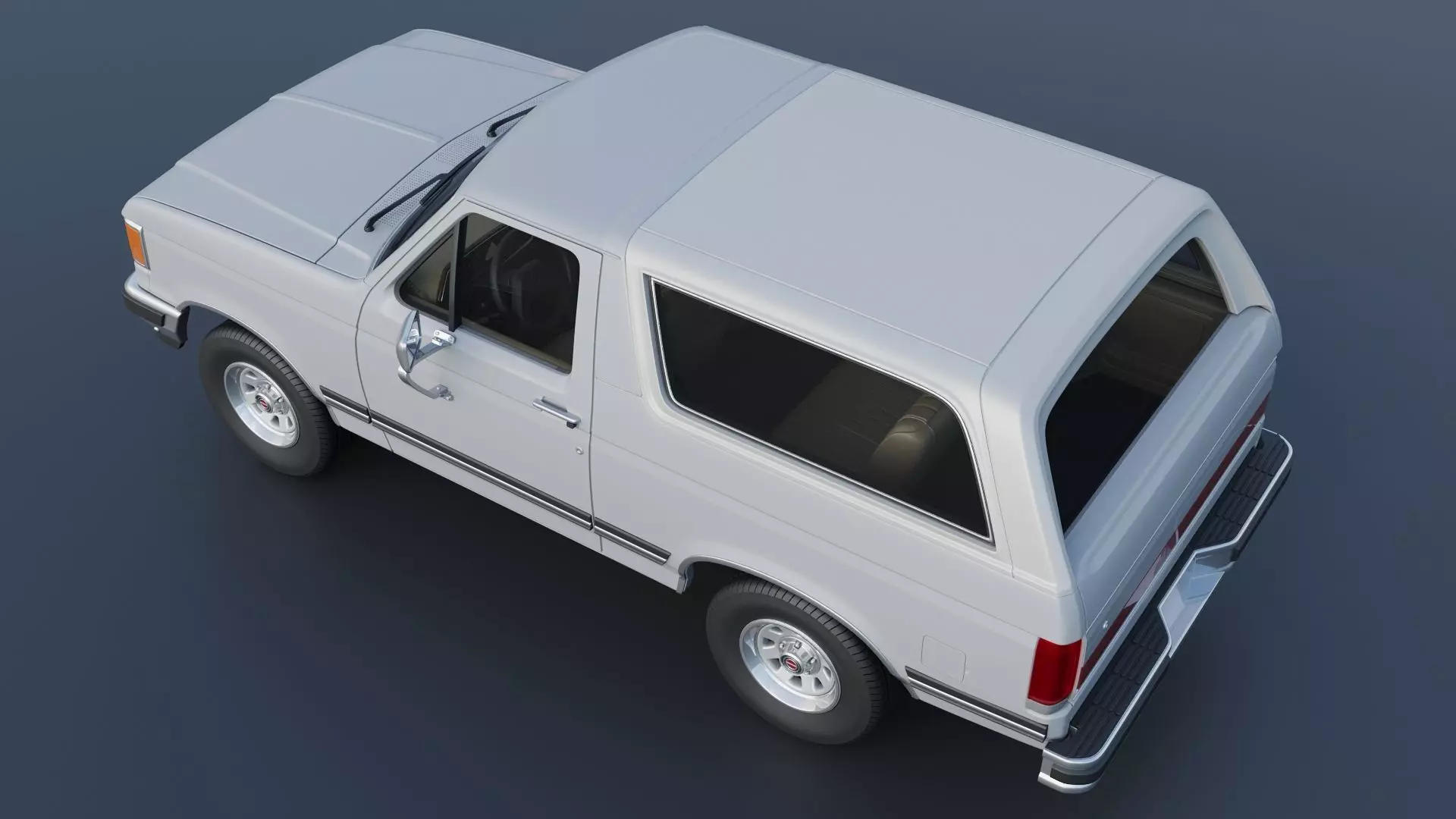 Bronco 1987 3D print model_5