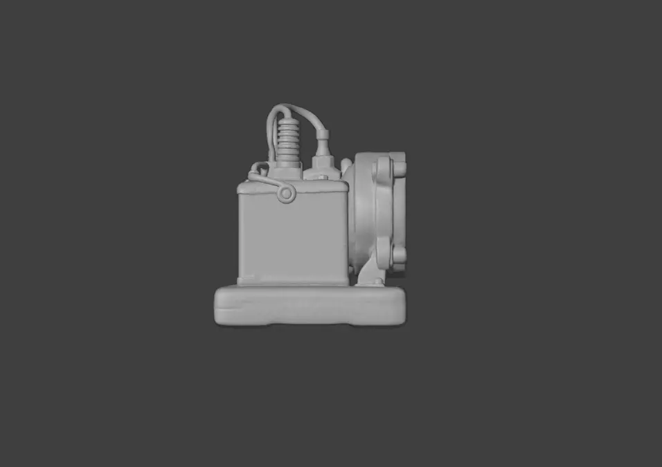 Steampunk Radiance Low-poly 3D model_17