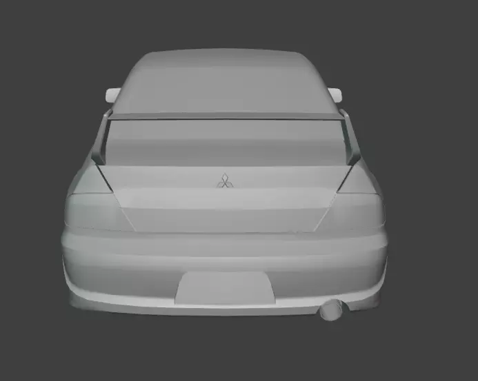 3D Printable JDM Rally Sport Sedan -1-30 Scale Performance RC 3D print model_4