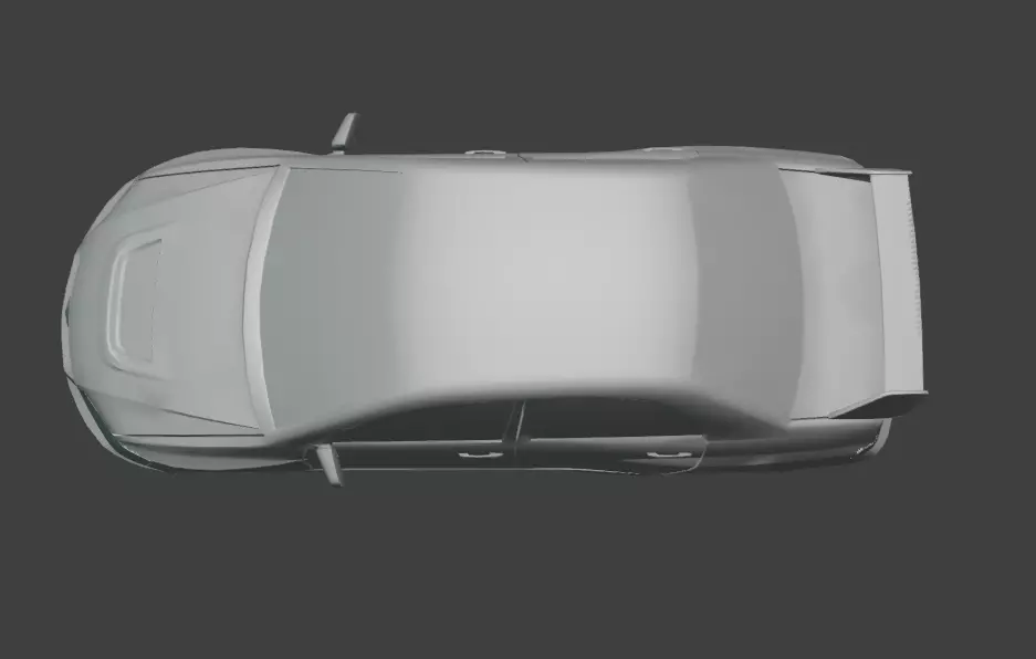 3D Printable JDM Rally Sport Sedan -1-30 Scale Performance RC 3D print model_14