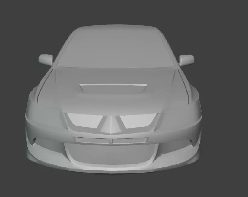 3D Printable JDM Rally Sport Sedan -1-30 Scale Performance RC 3D print model_0