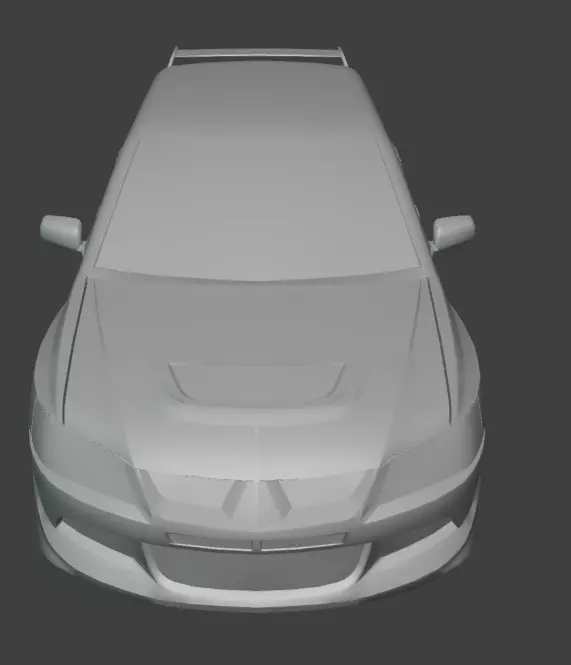 3D Printable JDM Rally Sport Sedan -1-30 Scale Performance RC 3D print model_9