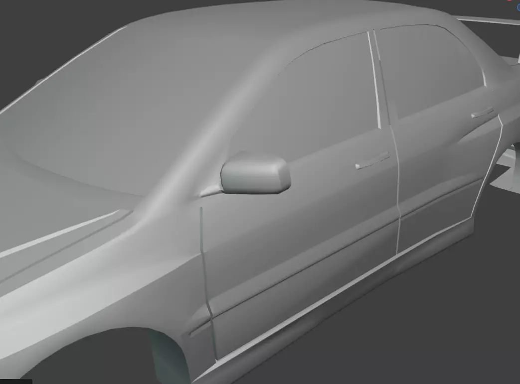 3D Printable JDM Rally Sport Sedan -1-30 Scale Performance RC 3D print model_16