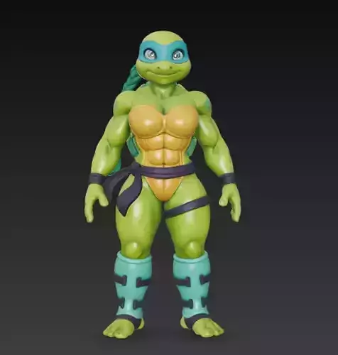 Female Ninja Turtle