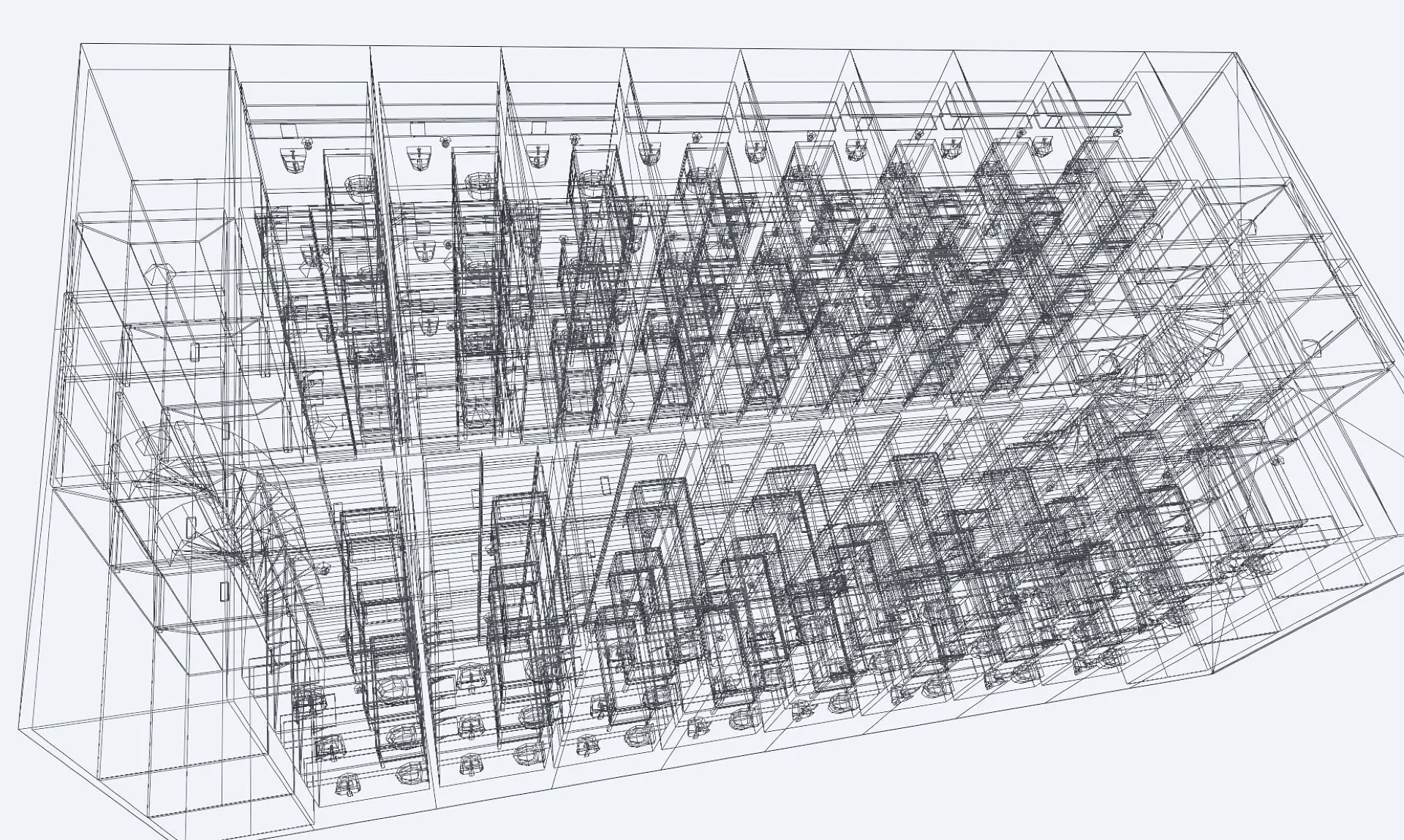 Old Prison low-poly PS1 32-bit style Low-poly 3D model_11