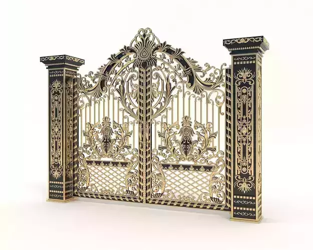 Classic European style Mansion Gate 2