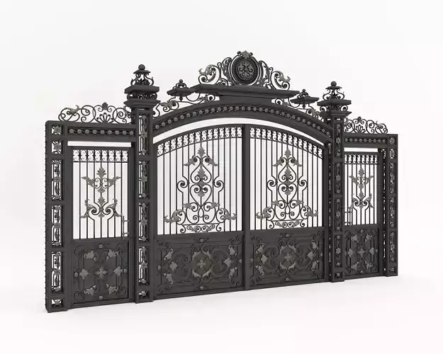 Classic European style Mansion Gate 4
