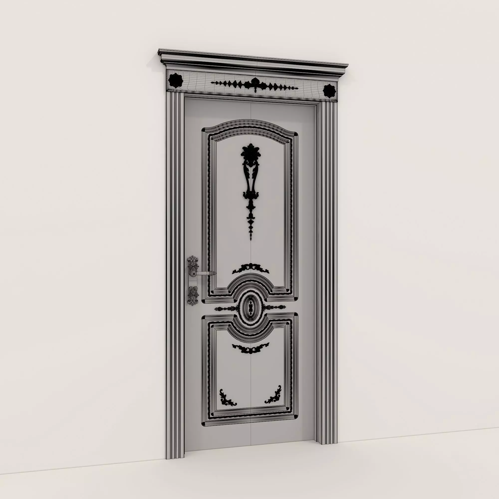 Classic Doors Collection 3 3D model_11