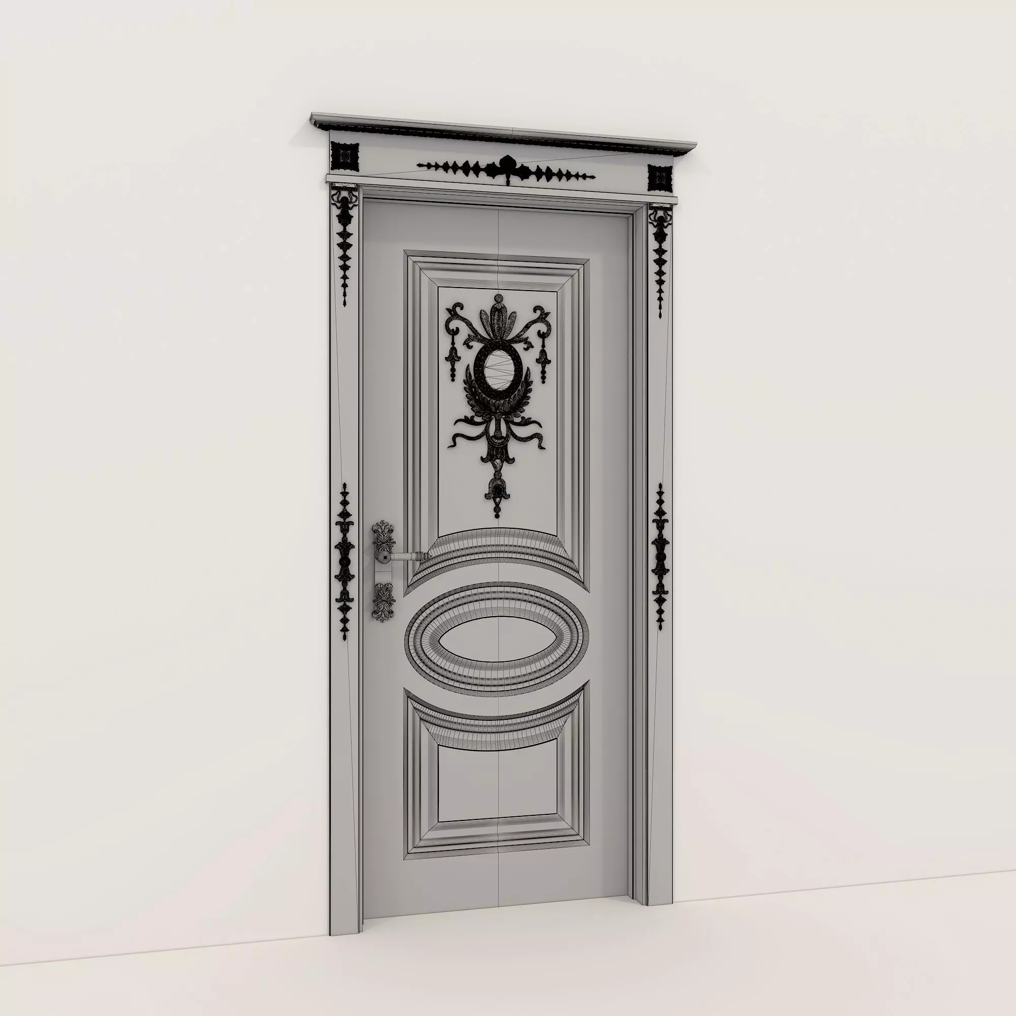 Classic Doors Collection 3 3D model_10