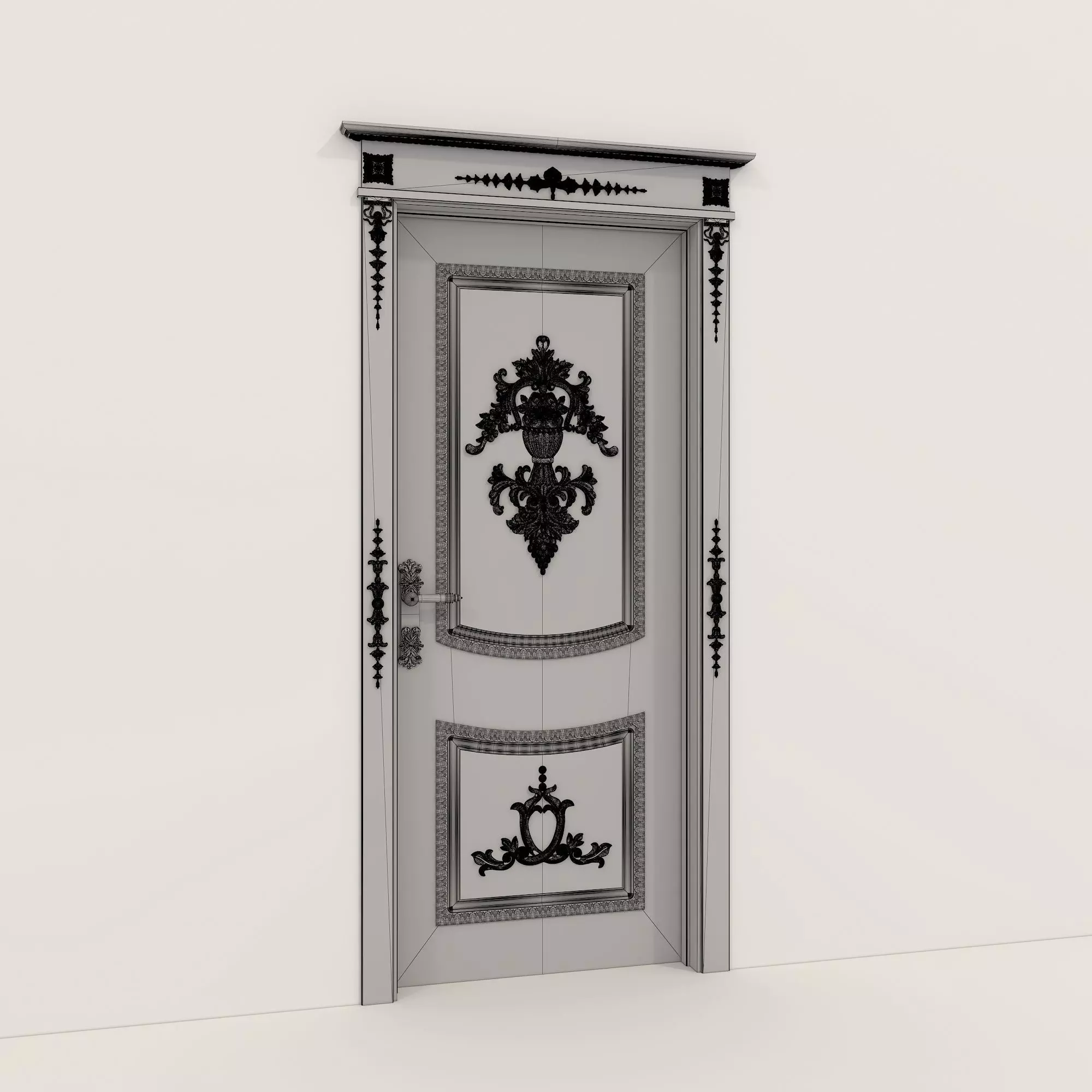 Classic Doors Collection 3 3D model_12