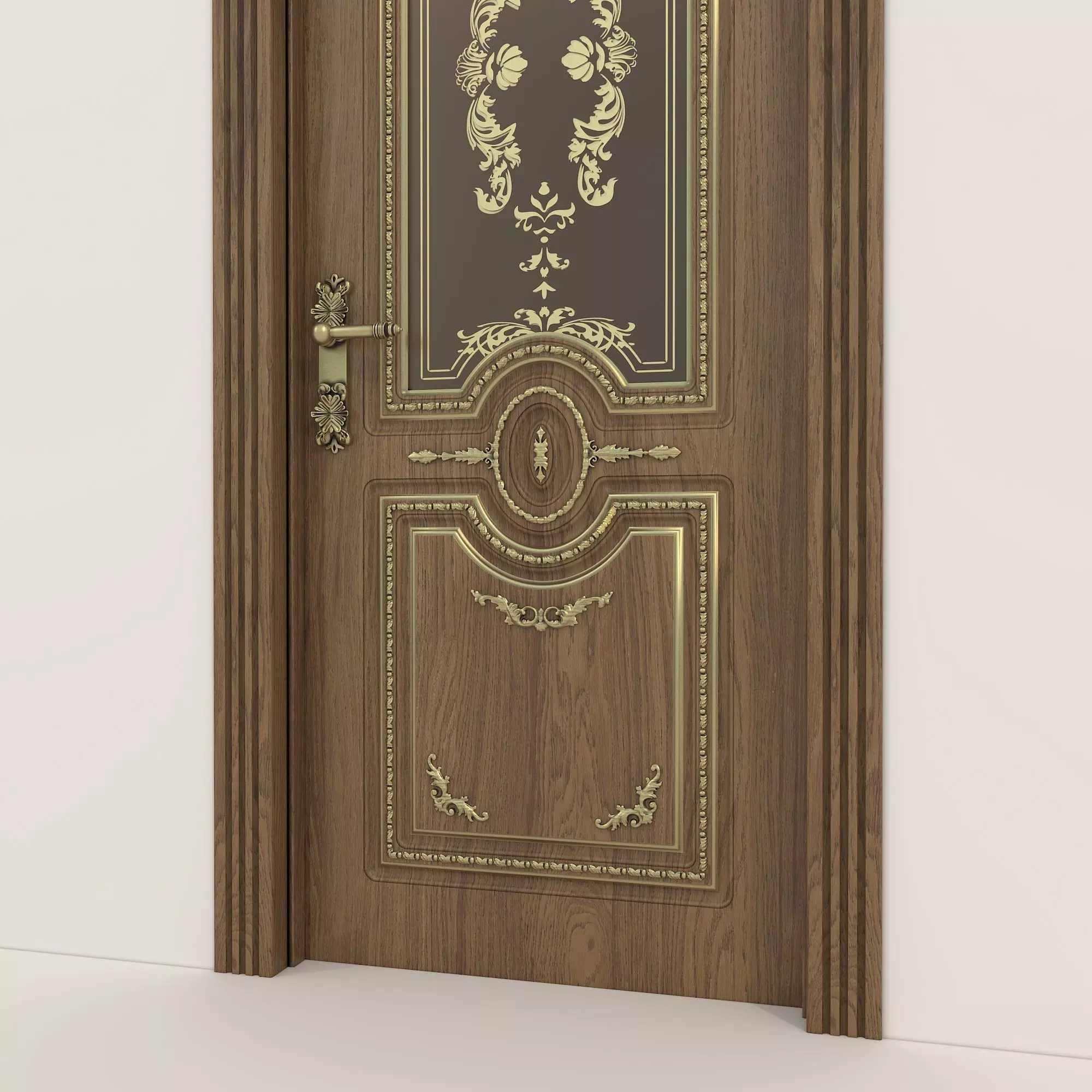Classic Doors Collection 4 3D model_9