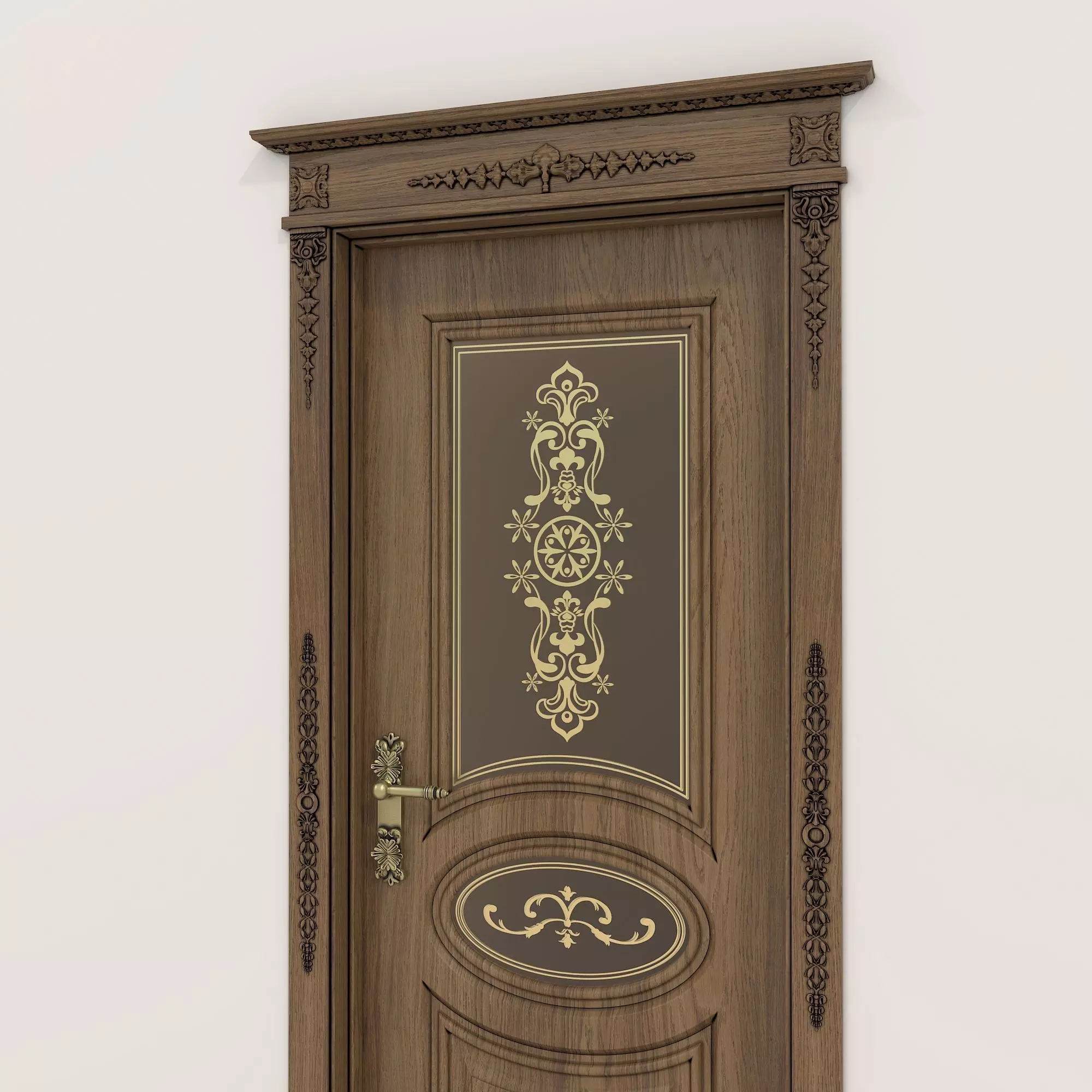 Classic Doors Collection 4 3D model_5