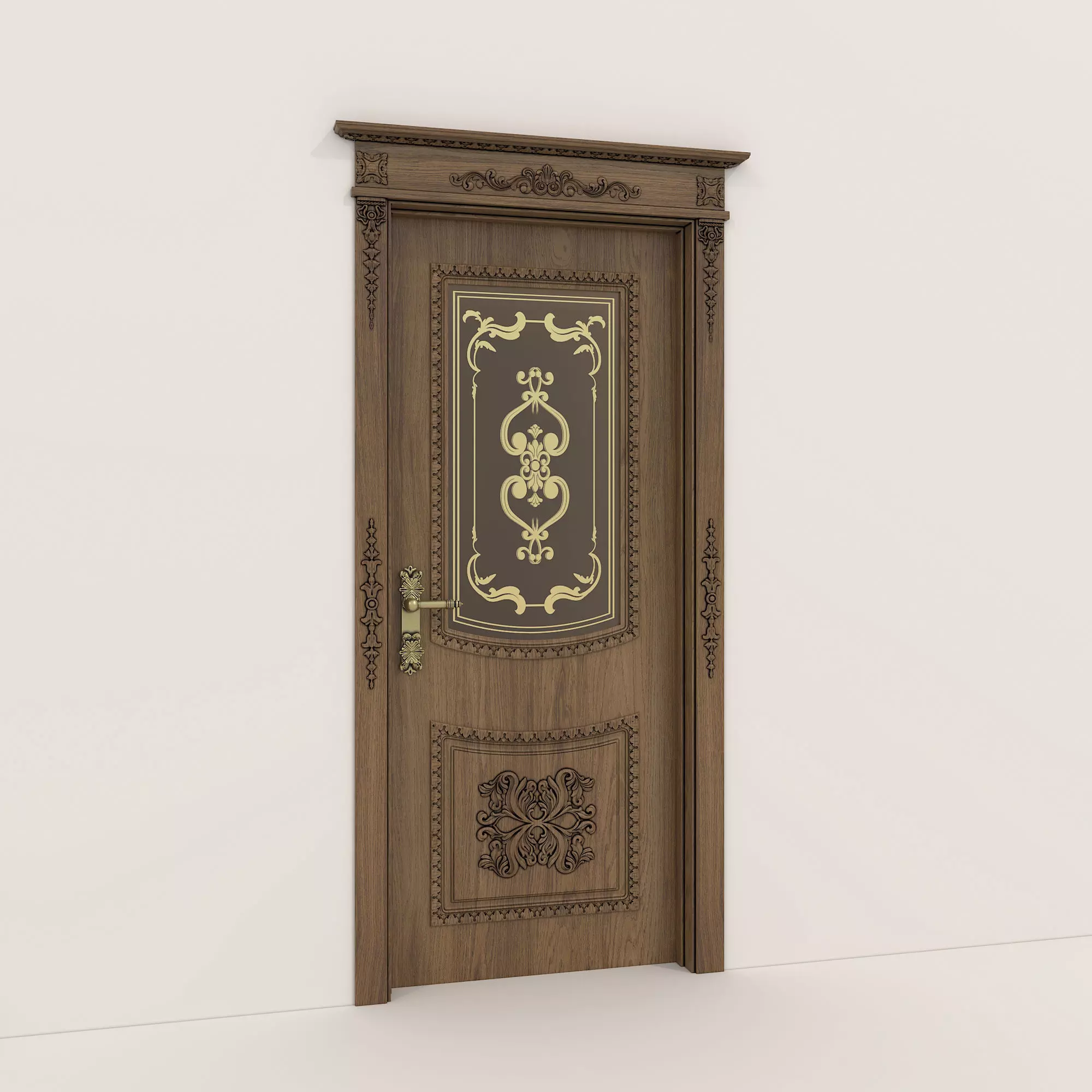 Classic Doors Collection 4 3D model_1