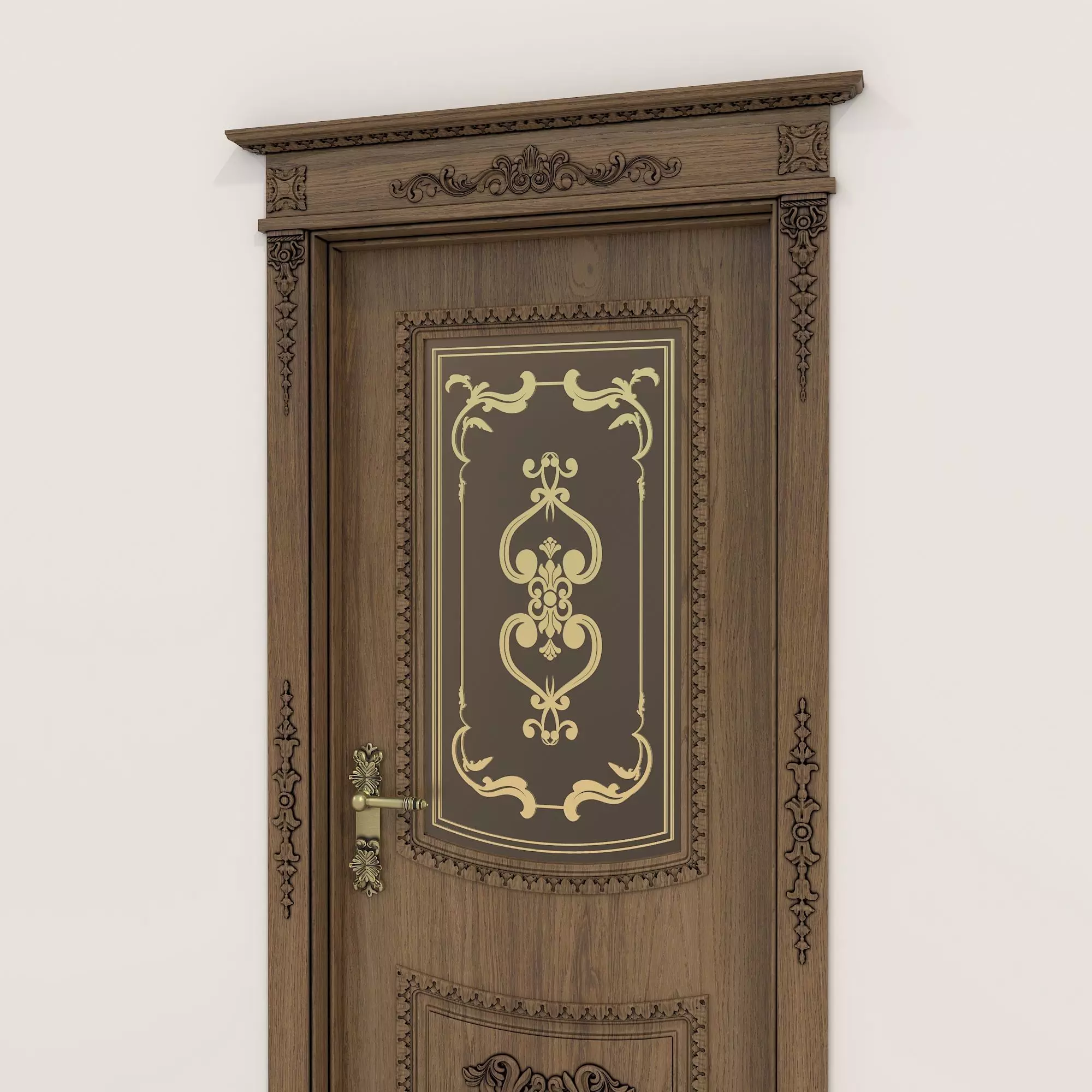 Classic Doors Collection 4 3D model_4